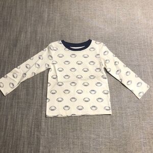 18 mo Boys baby Football Top Shirt Tee Long Sleeve New NFL Sports